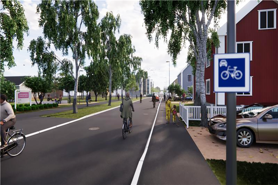 Ange alt-text; vad bilder föreställer.