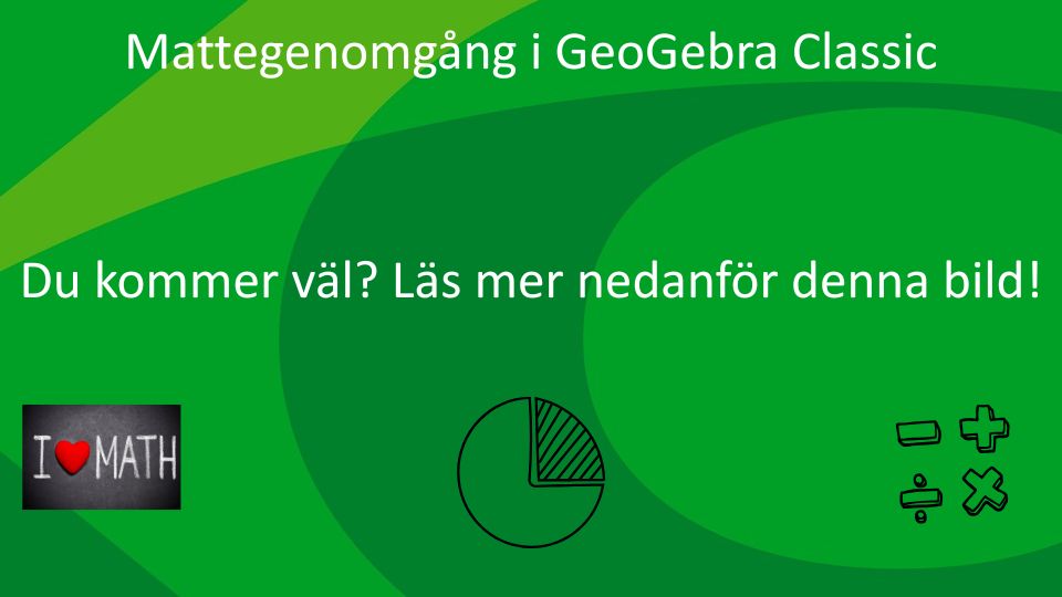 Ange alt-text; vad bilder föreställer.