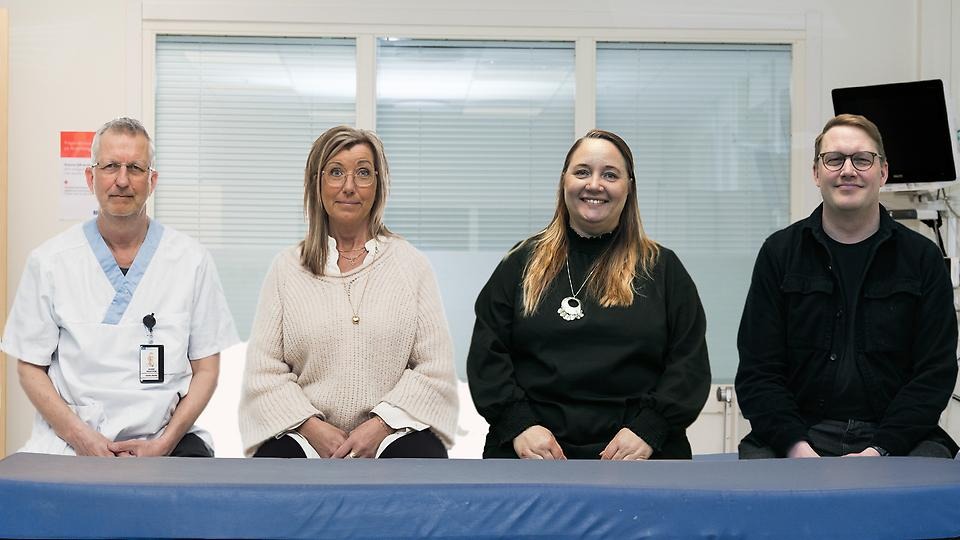 Henrik Ångström, Carola Ludvigsson, Susanne Pingi Avander och Johannes Norberg.