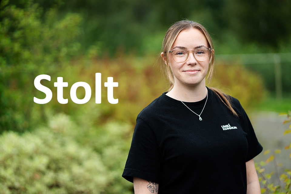 Alva, omvårdnadspersonal på äldreboende