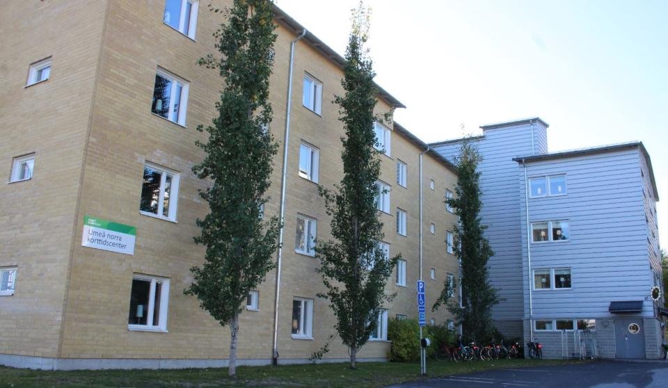 Fasaden på Umeå norra korttidscenter