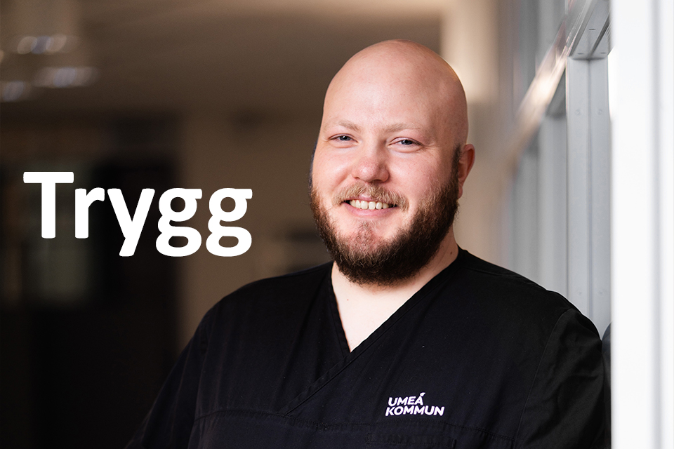 Alva, omvårdnadspersonal på äldreboende