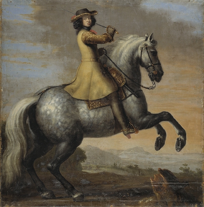 Karl XI (1655–1697). Oljemålning utförd av David Klöcker Ehrenstrahl, daterad 1672. När landshövdingen hade fyllt 68 tyckte kungen att det var dags för Graan att vila sig. Nationalmuseum.