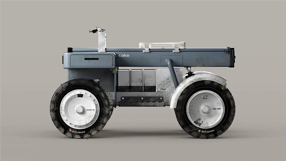 The Kibb, Fanny Jonsson’s grad project concept for an electric all-terrain vehicle ATV.