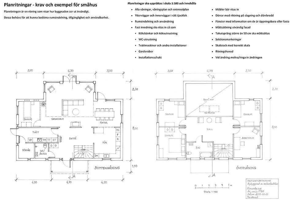 Exempel planritning