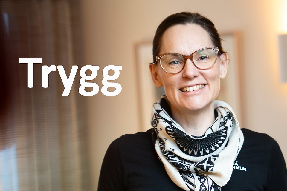 Alva, omvårdnadspersonal på äldreboende