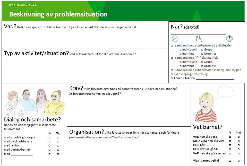 Beskrivning av problemsituation